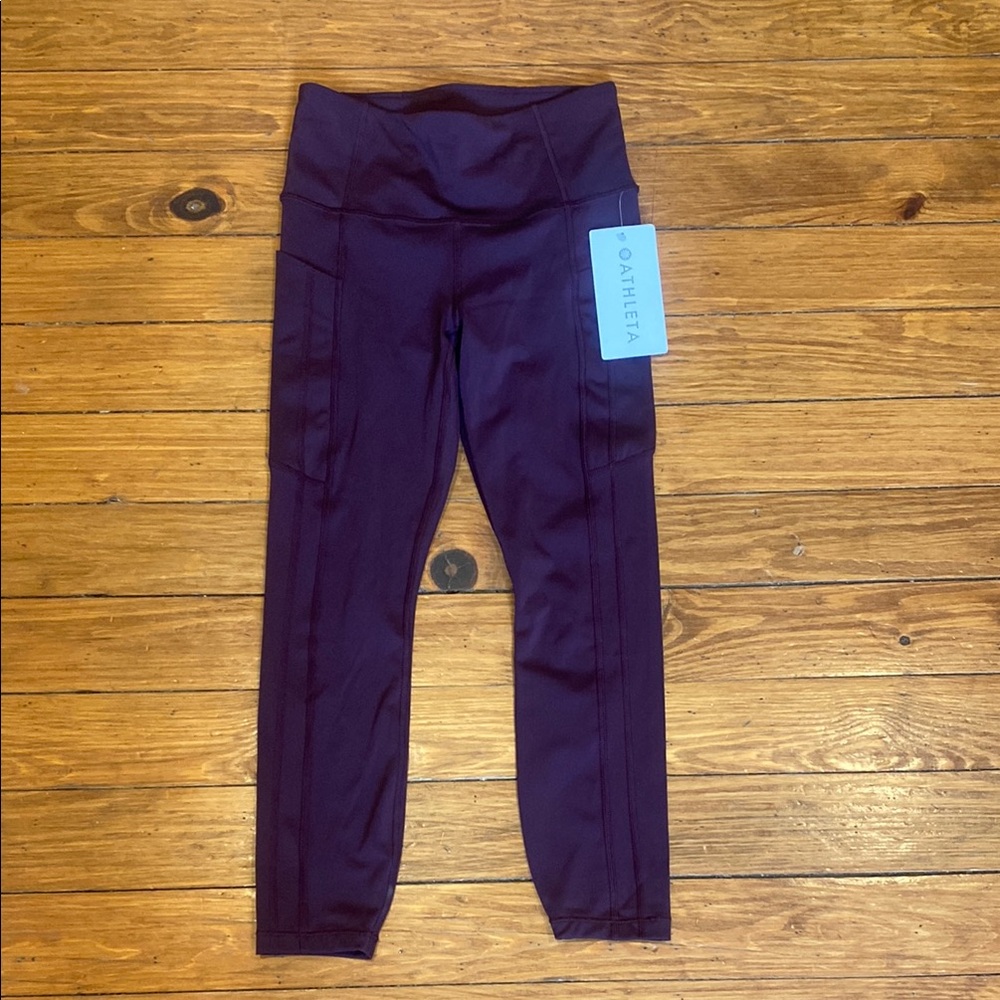Athleta  plum Leggings